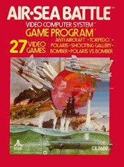 Air-Sea Battle [Text Label] - Complete - Atari 2600  Fair Game Video Games