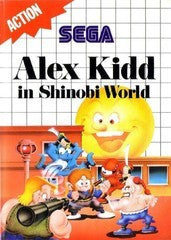 Alex Kidd in Shinobi World [Blue Label] - In-Box - Sega Master System  Fair Game Video Games