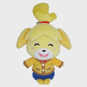 Animal Crossing NL Smiling Isabelle Plush, 8"  Fair Game Video Games