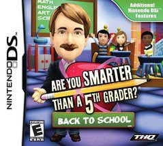 Are You Smarter Than A 5th Grader? Back to School - Loose - Nintendo DS  Fair Game Video Games
