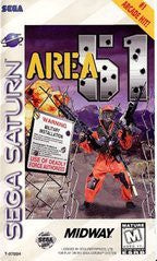Area 51 - Loose - Sega Saturn  Fair Game Video Games
