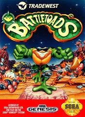 Battletoads [Cardboard Box] - Loose - Sega Genesis  Fair Game Video Games