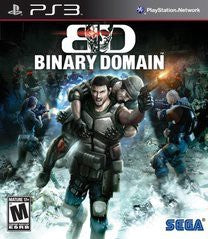 Binary Domain - In-Box - Playstation 3  Fair Game Video Games