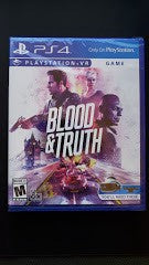 Blood & Truth [Not For Resale] - Loose - Playstation 4  Fair Game Video Games