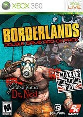 Borderlands: Double Game Add-On Pack - Loose - Xbox 360  Fair Game Video Games