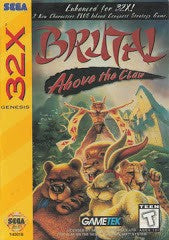 Brutal: Above the Claw - In-Box - Sega 32X  Fair Game Video Games