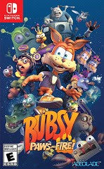 Bubsy Paws on Fire - Complete - Nintendo Switch  Fair Game Video Games