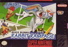 Bugs Bunny Rabbit Rampage - Loose - Super Nintendo  Fair Game Video Games