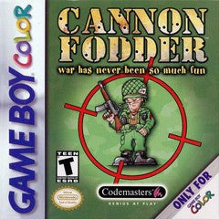 Cannon Fodder - In-Box - GameBoy Color  Fair Game Video Games
