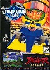 Checkered Flag - Complete - Jaguar  Fair Game Video Games