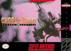 Choplifter 3 - In-Box - Super Nintendo  Fair Game Video Games