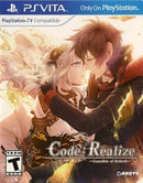 Code: Realize Guardian of Rebirth - Loose - Playstation Vita  Fair Game Video Games