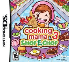 Cooking Mama 3: Shop & Chop - In-Box - Nintendo DS  Fair Game Video Games