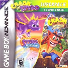 Crash and Spyro Superpack: Season of Ice & Huge Adventure - Loose - GameBoy Advance  Fair Game Video Games