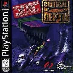 Critical Depth - In-Box - Playstation  Fair Game Video Games