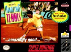 David Crane's Amazing Tennis - Complete - Super Nintendo  Fair Game Video Games