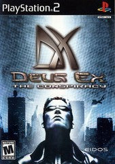 Deus Ex: The Conspiracy - In-Box - Playstation 2  Fair Game Video Games