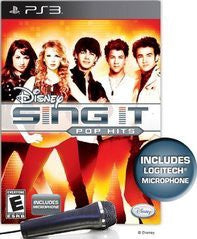 Disney Sing It: Pop Hits with Microphone - Loose - Playstation 3  Fair Game Video Games