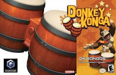 Donkey Konga w/ Bongo - Loose - Gamecube  Fair Game Video Games