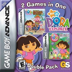 Dora the Explorer Double Pack - Complete - GameBoy Advance  Fair Game Video Games