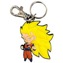 Dragon Ball Super PVC Keychain - Super Saiyan 3 Goku