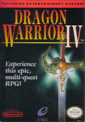 Dragon Warrior IV - Loose - NES  Fair Game Video Games