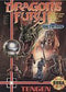 Dragon's Fury - Complete - Sega Genesis  Fair Game Video Games