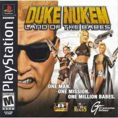 Duke Nukem Land of the Babes - In-Box - Playstation  Fair Game Video Games