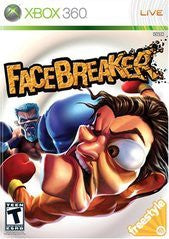 FaceBreaker - Complete - Xbox 360  Fair Game Video Games