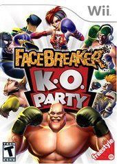 FaceBreaker K.O. Party - In-Box - Wii  Fair Game Video Games