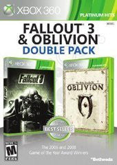 Fallout 3 & Oblivion Double Pack - Loose - Xbox 360  Fair Game Video Games