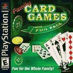 Family Card Games Fun Pack - Loose - Playstation  Fair Game Video Games