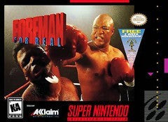 Foreman For Real - Complete - Super Nintendo  Fair Game Video Games