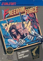 Freedom Force - In-Box - NES  Fair Game Video Games