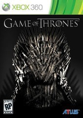 Game of Thrones - Complete - Xbox 360  Fair Game Video Games