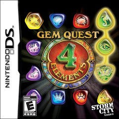 Gem Quest 4 Elements - In-Box - Nintendo DS  Fair Game Video Games