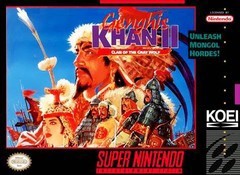 Genghis Khan II Clan of the Gray Wolf - In-Box - Super Nintendo  Fair Game Video Games