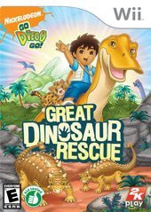 Go, Diego, Go: Great Dinosaur Rescue - Complete - Wii  Fair Game Video Games