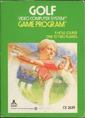 Golf [Text Label] - Complete - Atari 2600  Fair Game Video Games