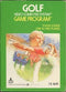 Golf [Text Label] - In-Box - Atari 2600  Fair Game Video Games
