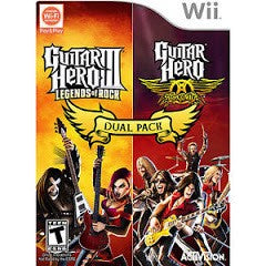 Guitar Hero III & Guitar Hero Aerosmith Dual Pack - Loose - Wii  Fair Game Video Games