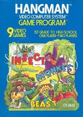 Hangman [Text Label] - Complete - Atari 2600  Fair Game Video Games