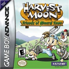 Harvest Moon Friends Mineral Town - Complete - GameBoy Advance  Fair Game Video Games