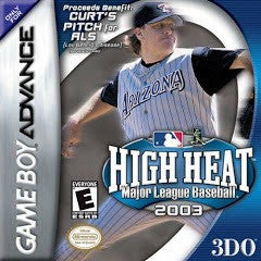 High Heat Baseball 2003 - Complete - GameBoy Advance  Fair Game Video Games