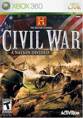 History Channel Civil War A Nation Divided - Loose - Xbox 360  Fair Game Video Games