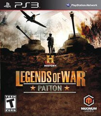 History Legends Of War: Patton - Loose - Playstation 3  Fair Game Video Games