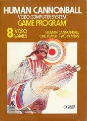 Human Cannonball [Text Label] - In-Box - Atari 2600  Fair Game Video Games