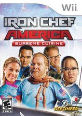 Iron Chef America Supreme Cuisine - In-Box - Wii  Fair Game Video Games