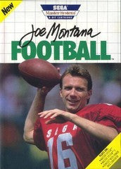 Joe Montana Football - Complete - Sega Master System  Fair Game Video Games