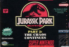 Jurassic Park 2 The Chaos Continues - Complete - Super Nintendo  Fair Game Video Games